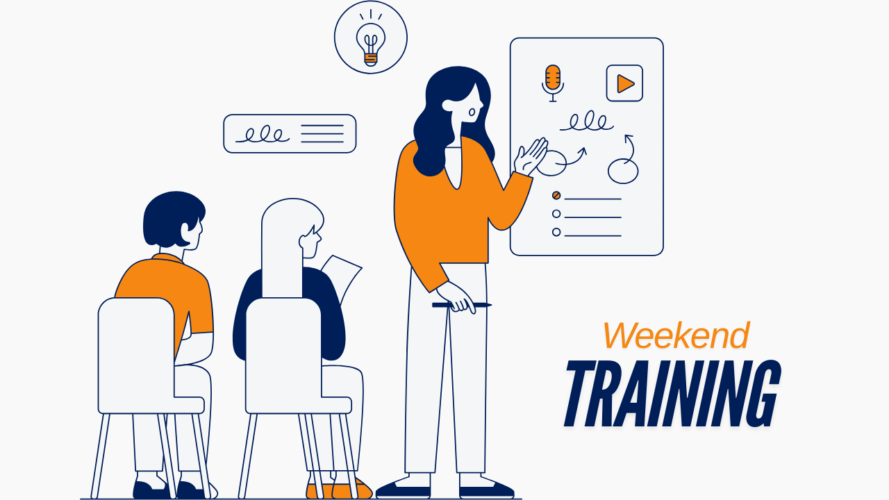 Weekend Training Learn With Tech Expert